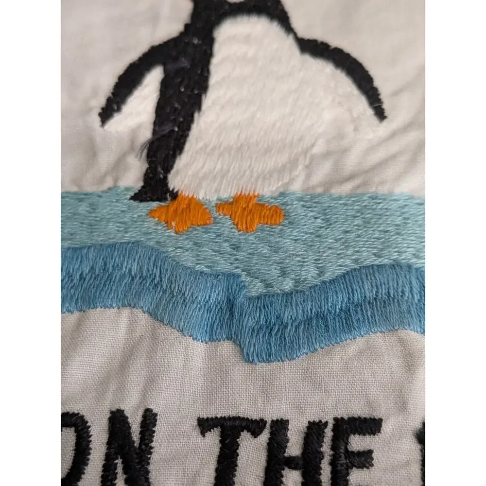August Morgan Linen Cocktail Napkins Set Of 4 Animal Puns Hair of Dog Tipsy
